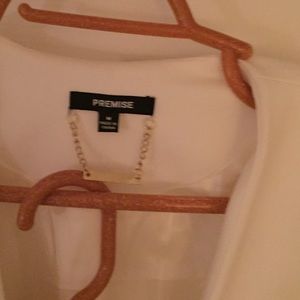 Cream and Gold Skirt suit